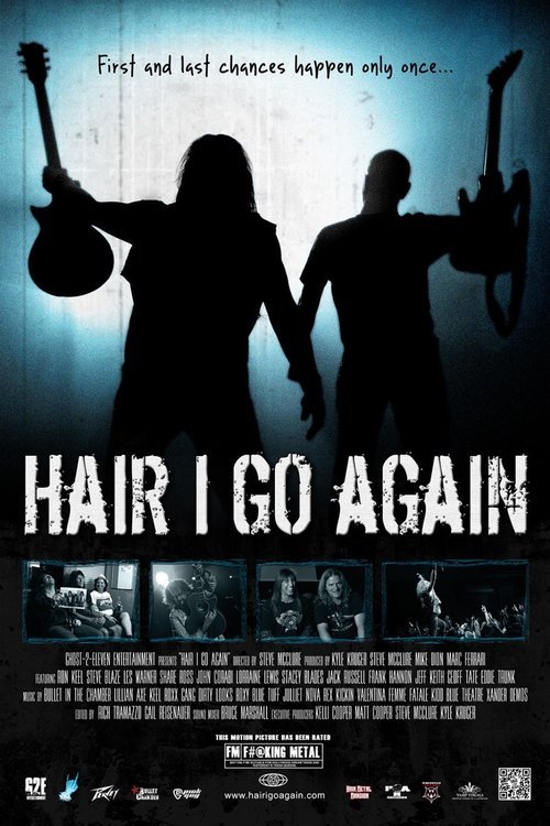 L'affiche du film Hair I Go Again
