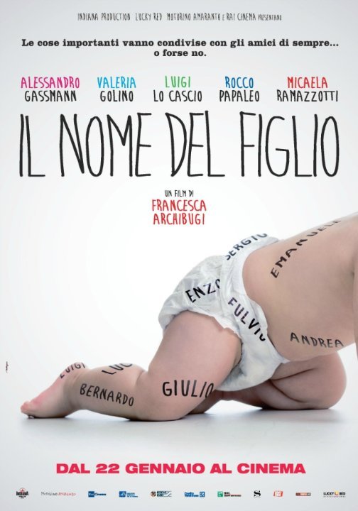 L'affiche originale du film Il nome del figlio en italien