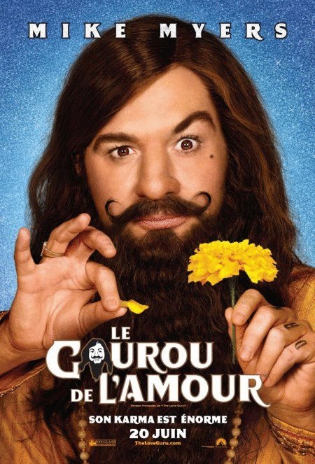 L'affiche du film Le Gourou de l'amour
