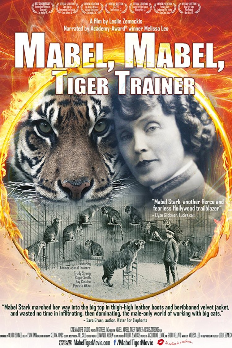 L'affiche du film Mabel, Mabel, Tiger Trainer