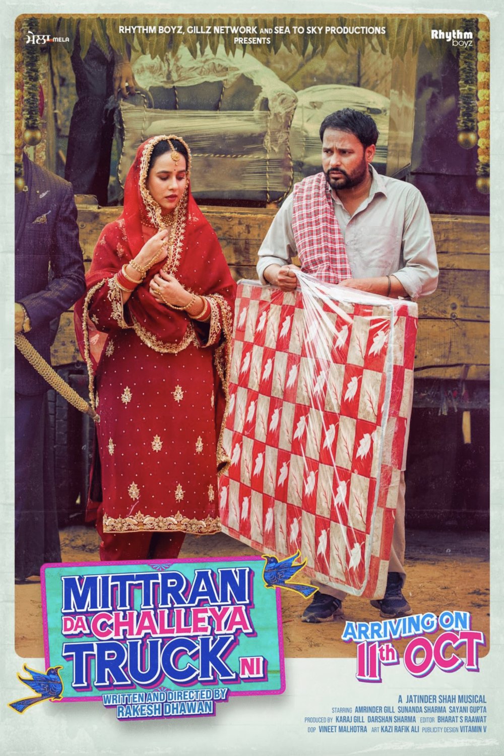 L'affiche du film Mittran Da Challeya Truck Ni
