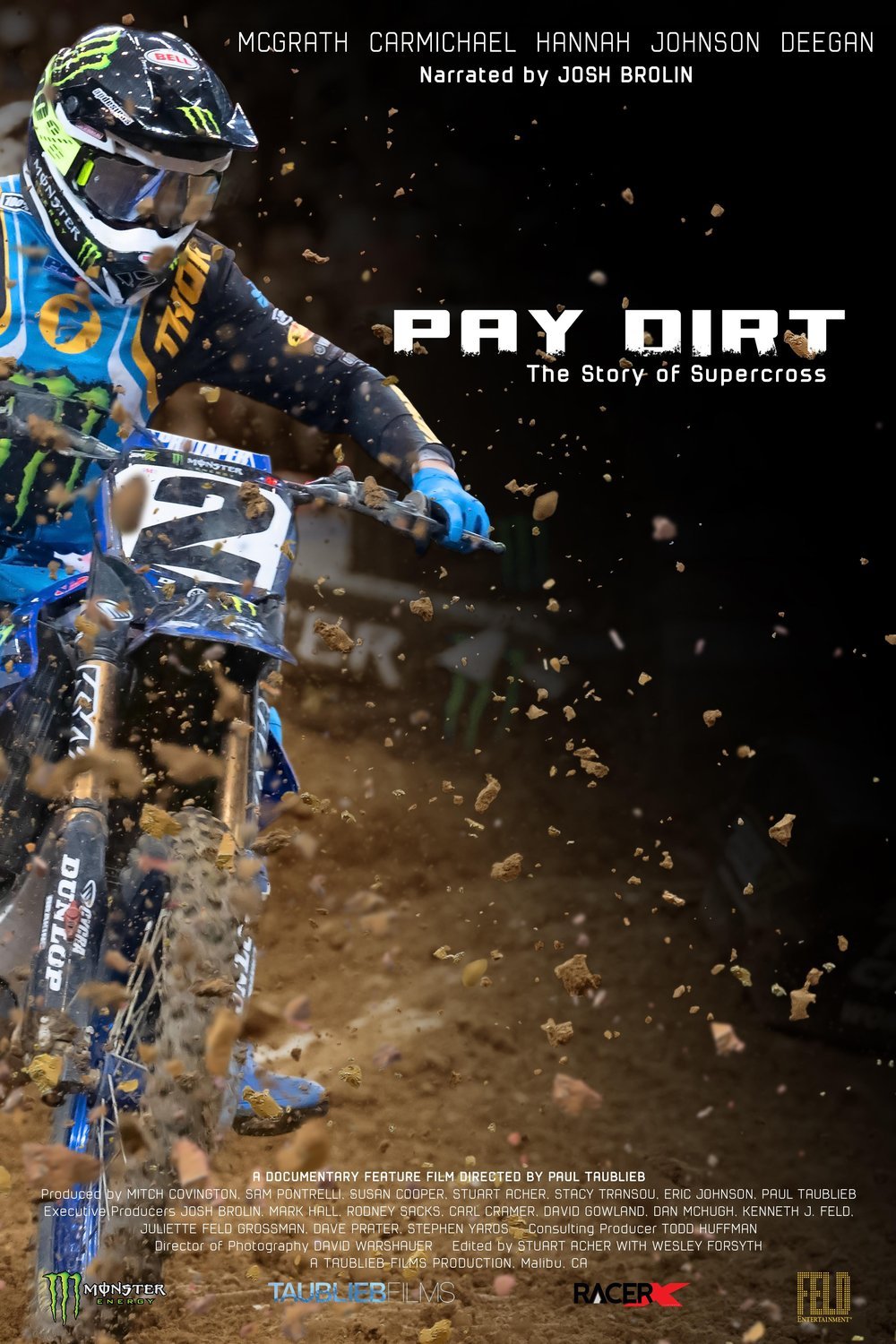 L'affiche du film Pay Dirt: The Story of Supercross [2024]