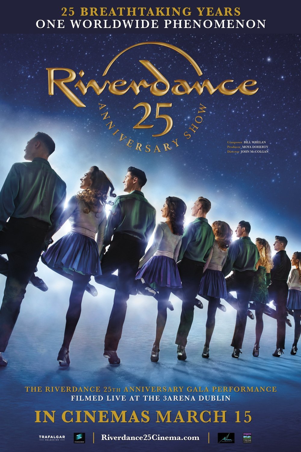 L'affiche du film Riverdance 25th Anniversary Show
