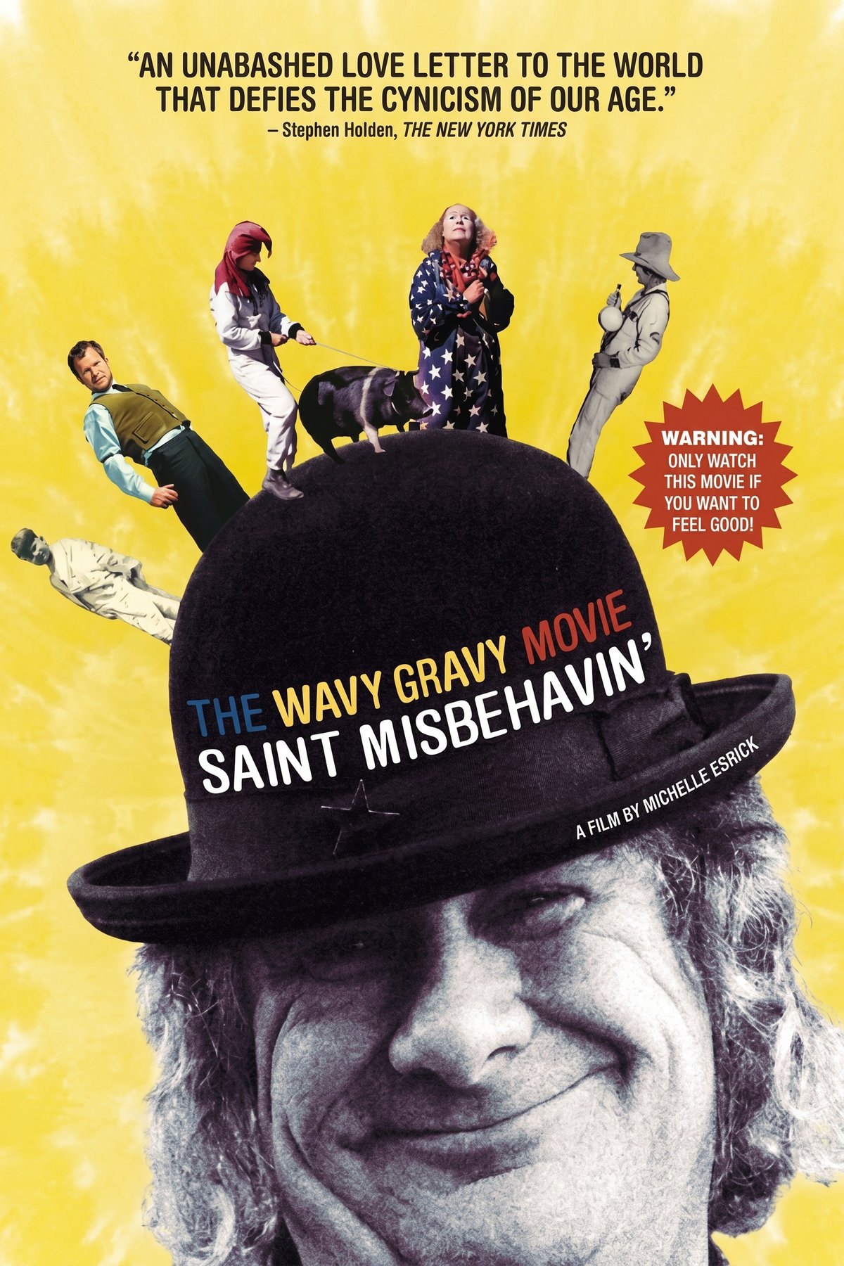 L'affiche du film Saint Misbehavin': The Wavy Gravy Movie [2009]