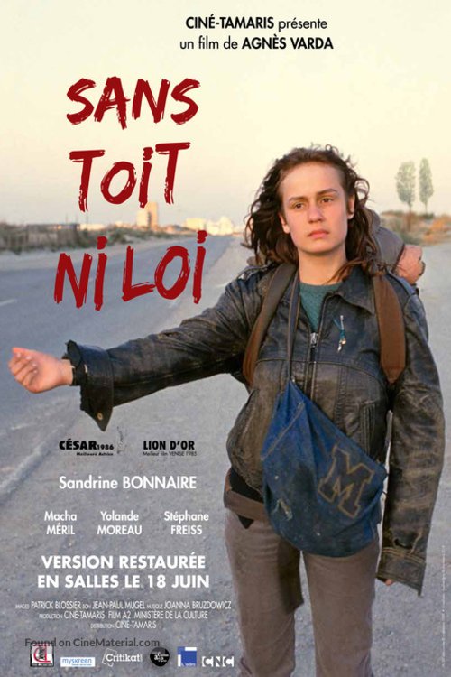 L'affiche du film Sans toit ni loi