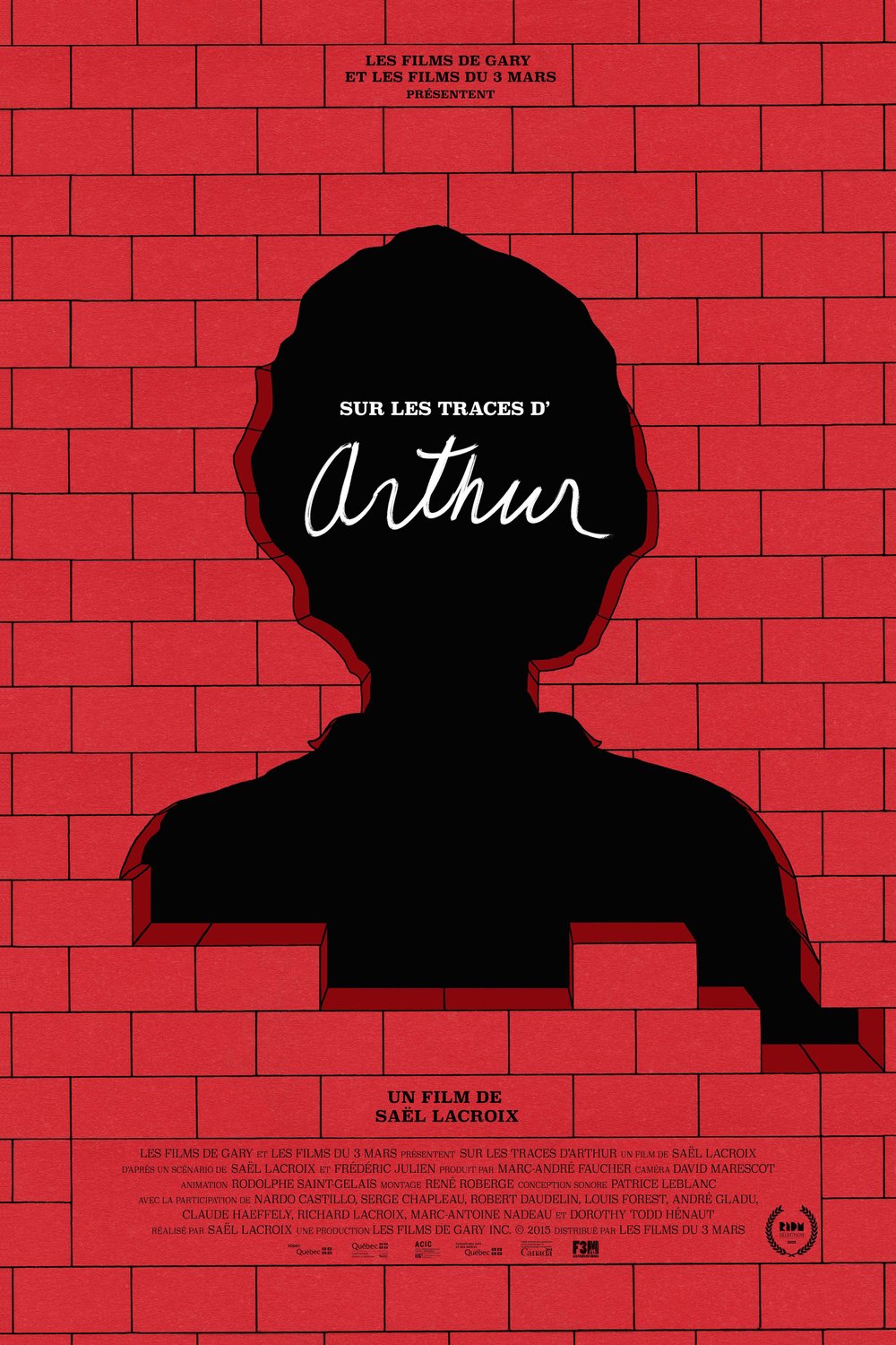 L'affiche du film Sur les traces d'Arthur [2016]