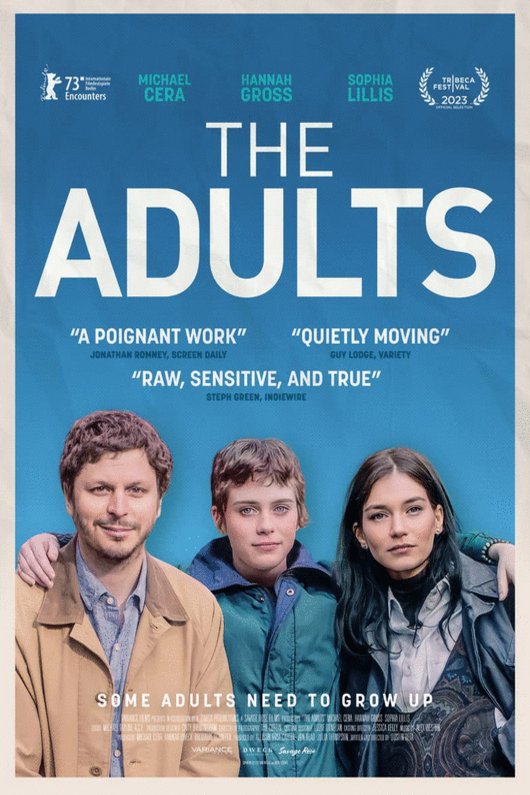 L'affiche du film The Adults