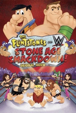 L'affiche du film The Flintstones & WWE: Stone Age Smackdown