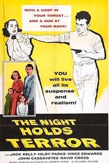 L'affiche du film The Night Holds Terror