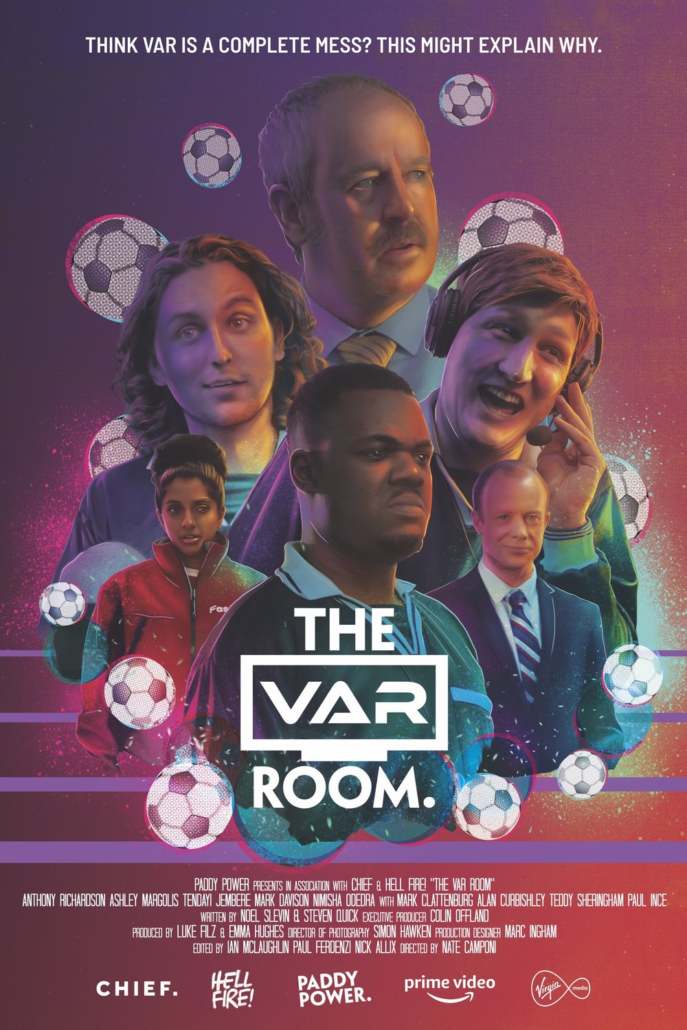 L'affiche du film The VAR Room [2021]
