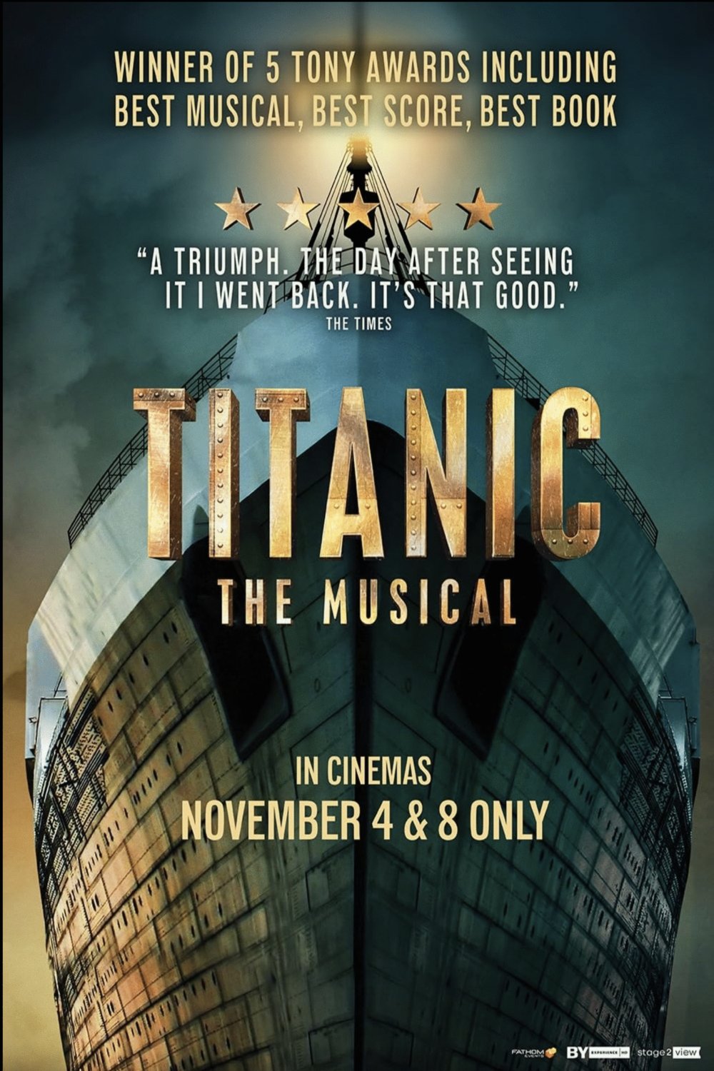L'affiche du film Titanic: The Musical [2023]