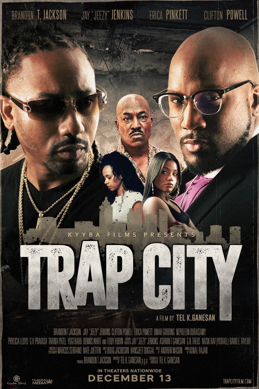 L'affiche du film Trap City
