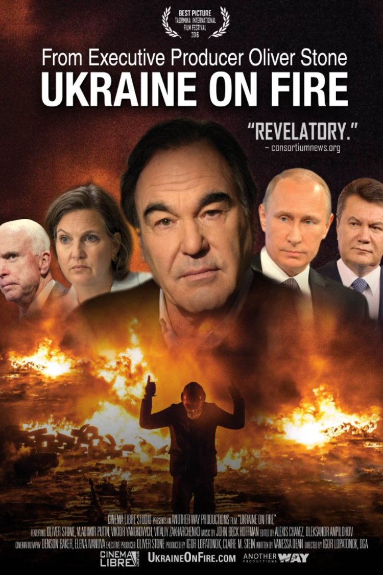 Poster of the movie Ukraine on Fire