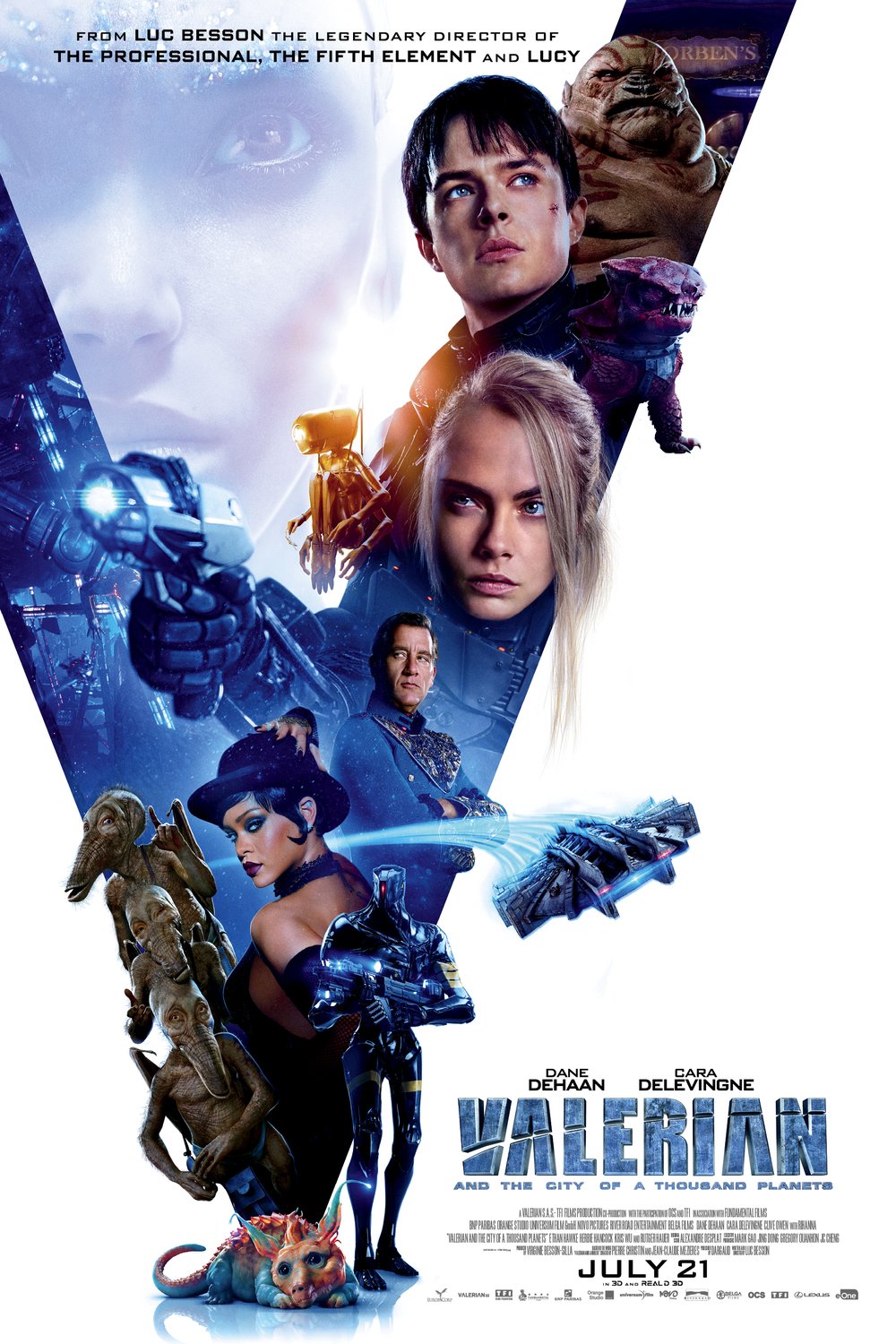 Poster of the movie Valerian and the City of a Thousand Planets