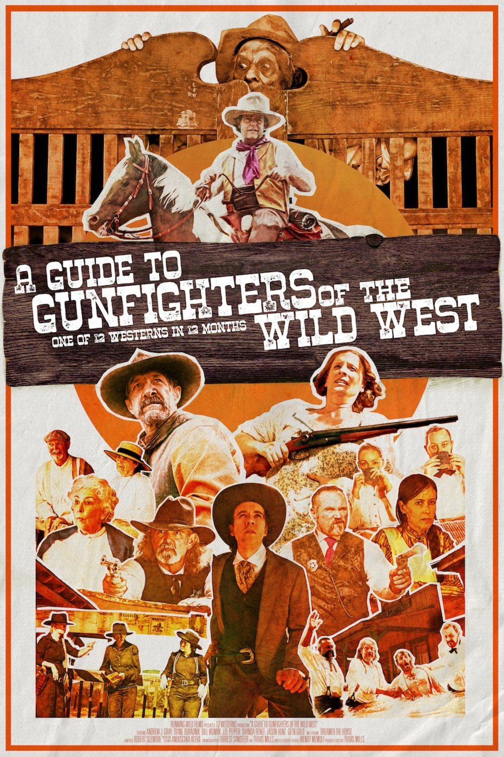 L'affiche du film A Guide to Gunfighters of the Wild West [2021]