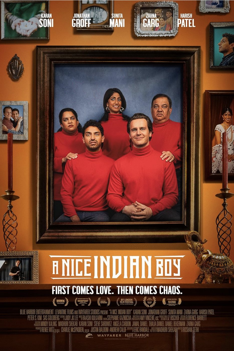 L'affiche du film A Nice Indian Boy