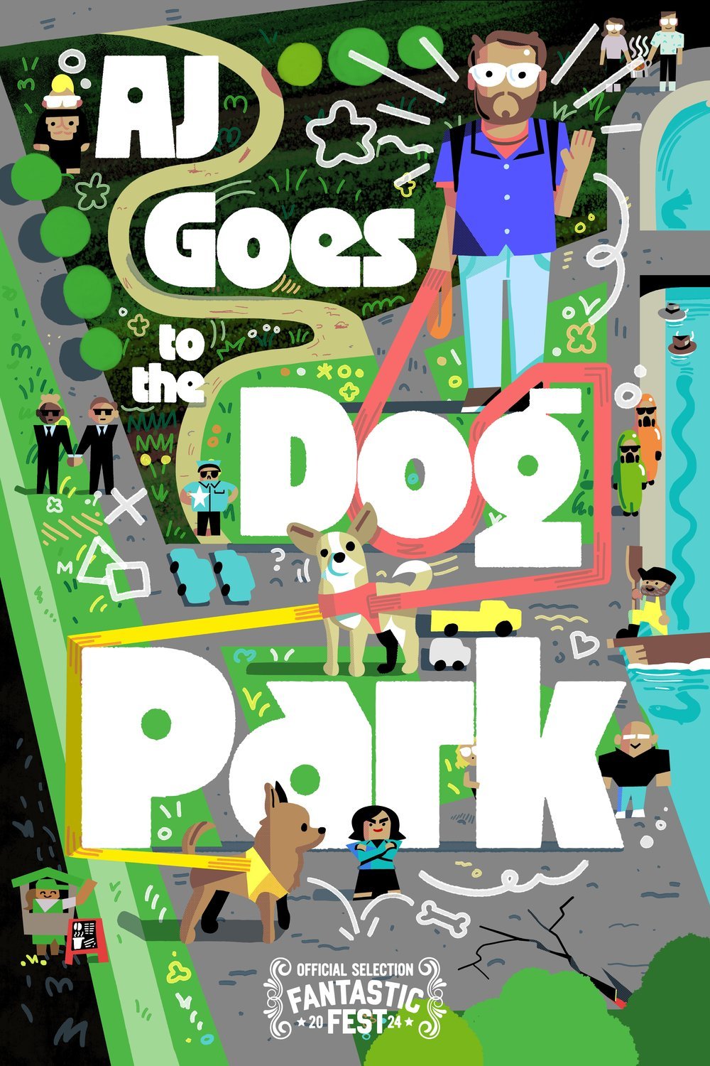 Poster of the movie AJ Goes to the Dog Park [2024]