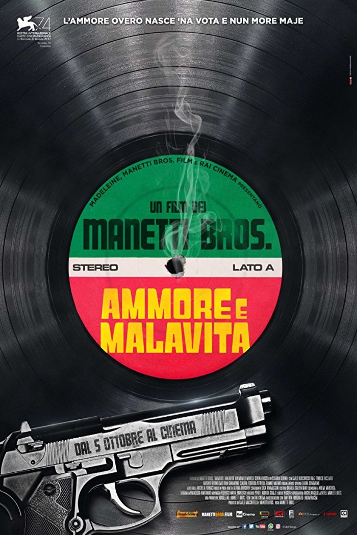 Italian poster of the movie Ammore e malavita