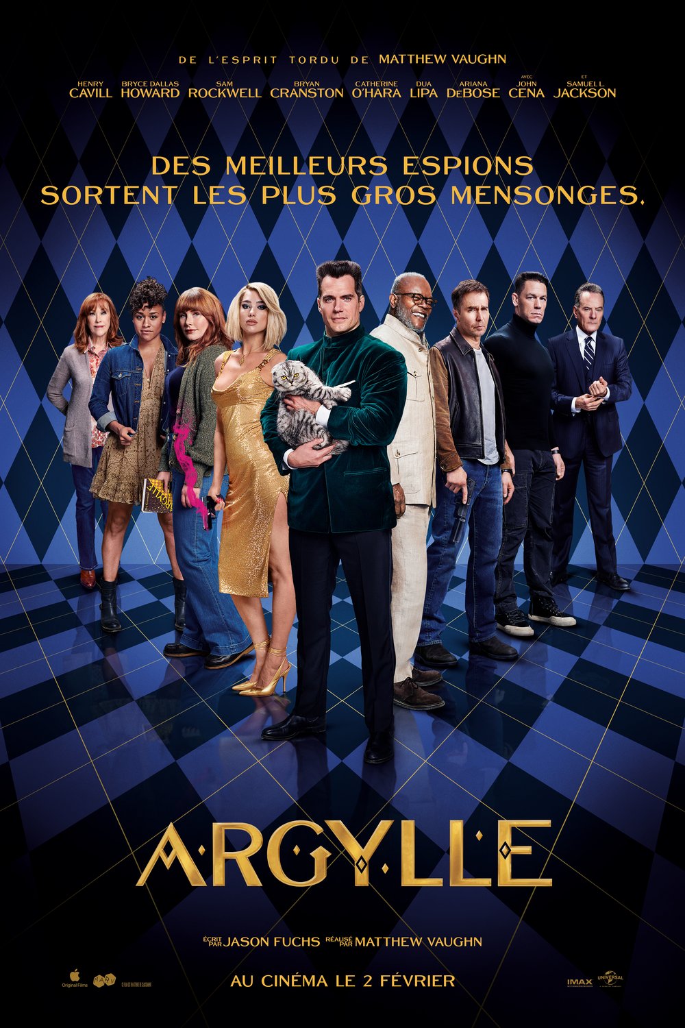 L'affiche du film Argylle v.f. [2024]