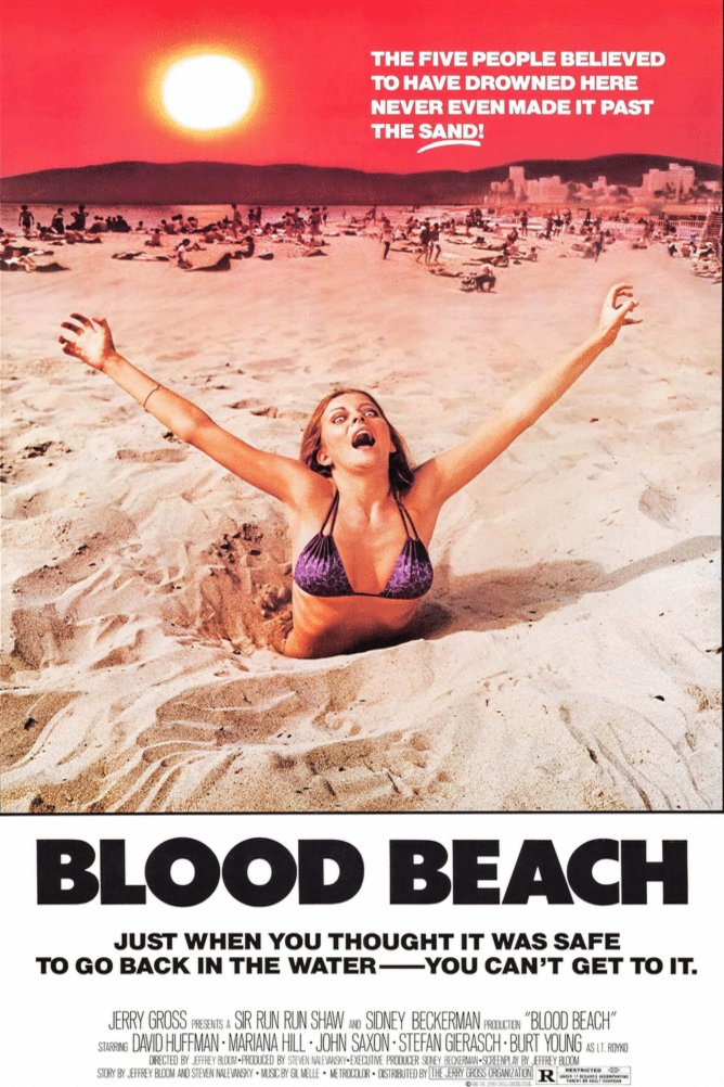 L'affiche du film Blood Beach
