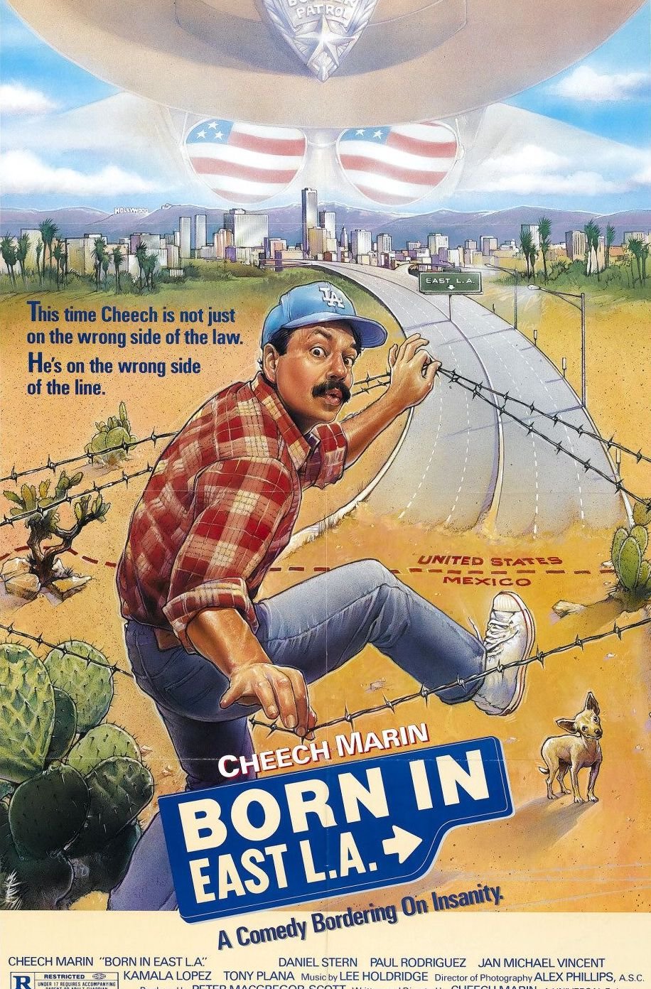 L'affiche du film Chicano américain [1987]