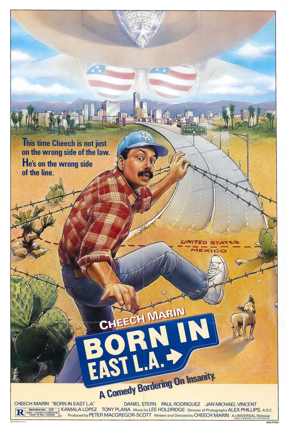 L'affiche du film Born in East L.A.