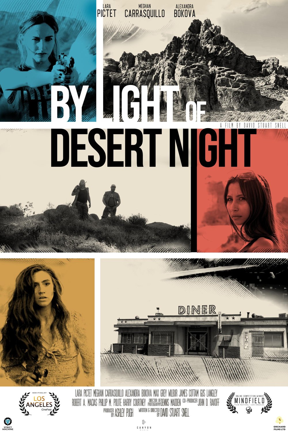 L'affiche du film By Light of Desert Night [2019]
