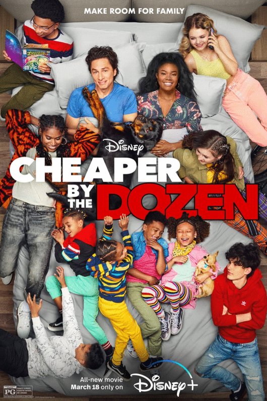 L'affiche du film Cheaper by the Dozen