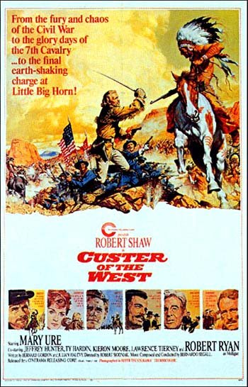 L'affiche du film Custer of the West