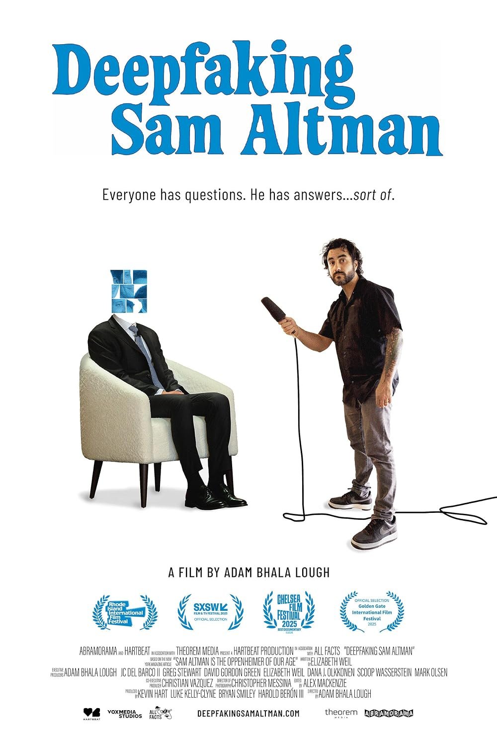 Poster of the movie Deepfaking Sam Altman [2025]