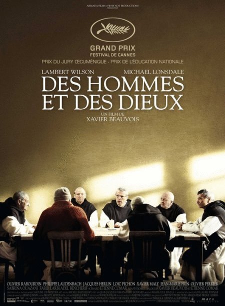 L'affiche du film Des hommes et des dieux