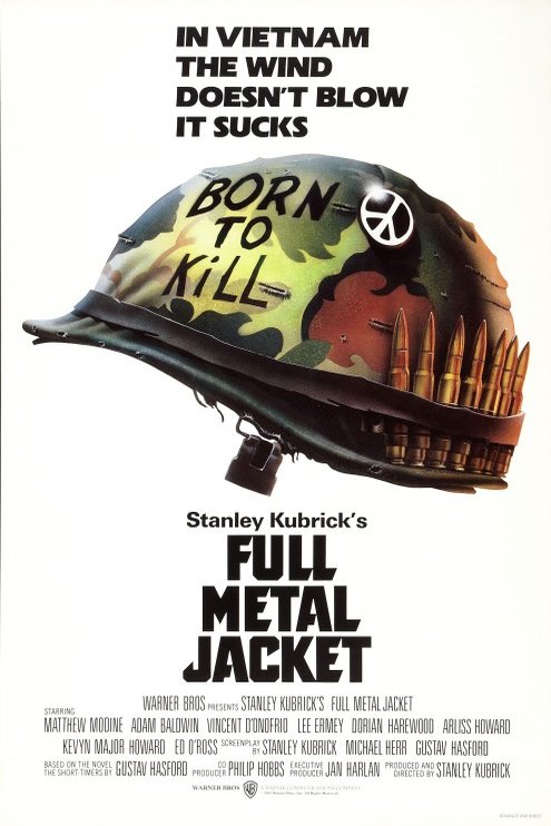 L'affiche du film Full Metal Jacket