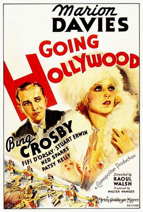 L'affiche du film Going Hollywood