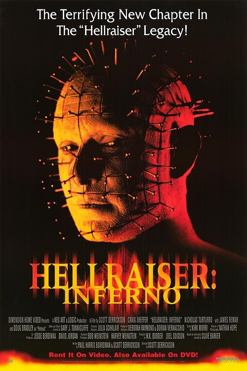 L'affiche du film Hellraiser: Inferno
