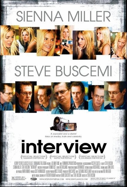 L'affiche du film Interview