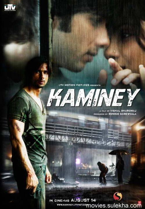 L'affiche originale du film Kaminey en Hindi