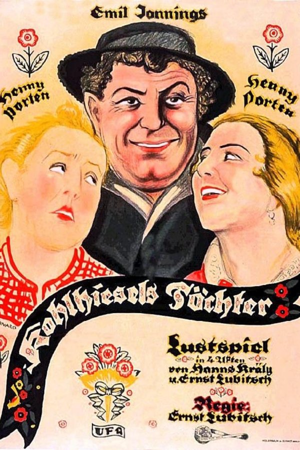 L'affiche originale du film Kohlhiesel's Daughters en Muet