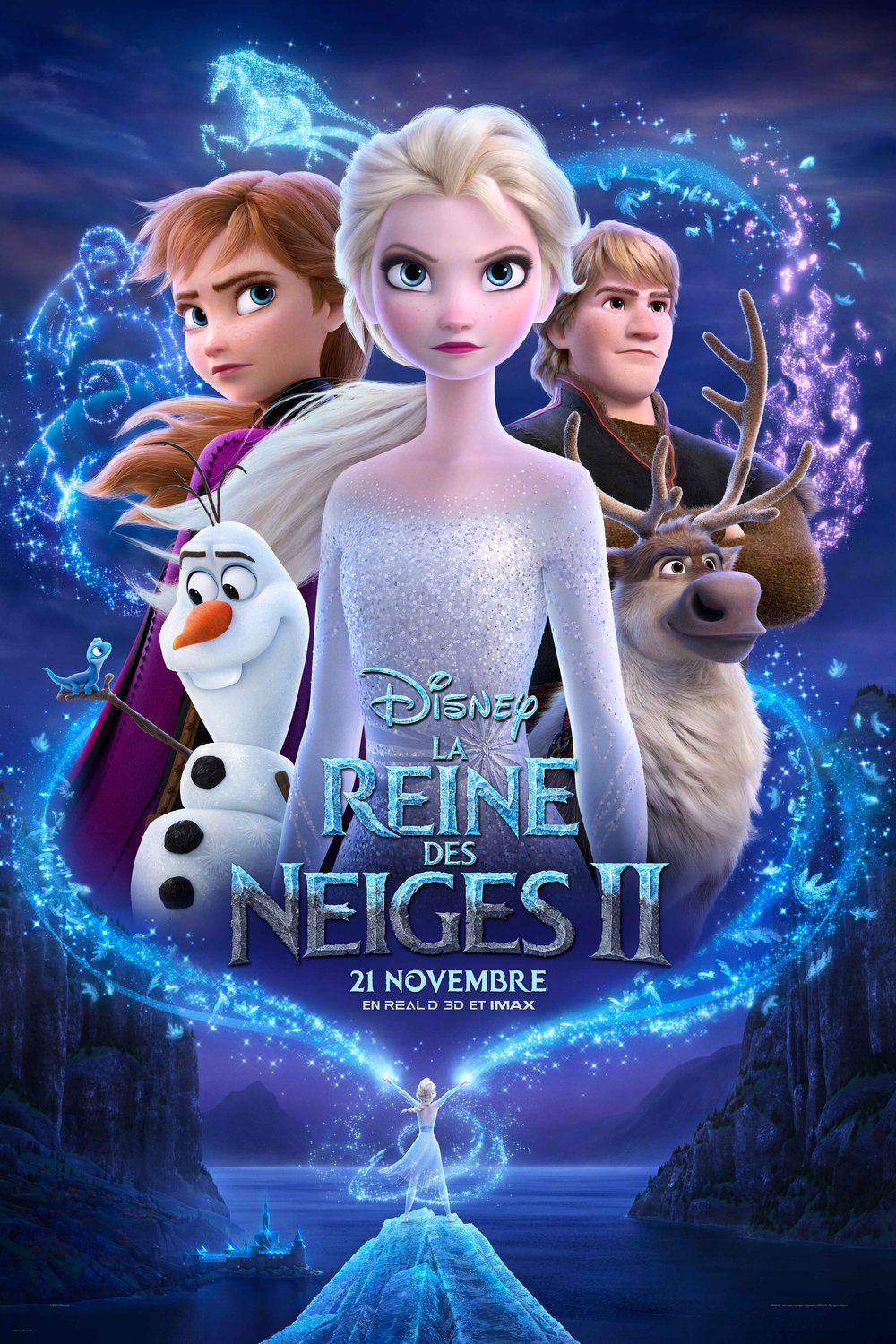 L'affiche du film Frozen 2