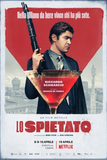 L'affiche originale du film Lo spietato en italien