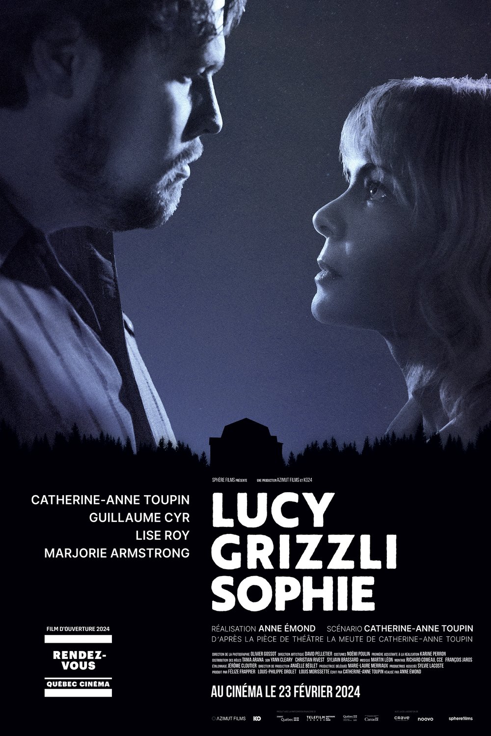 L'affiche du film Lucy Grizzli Sophie