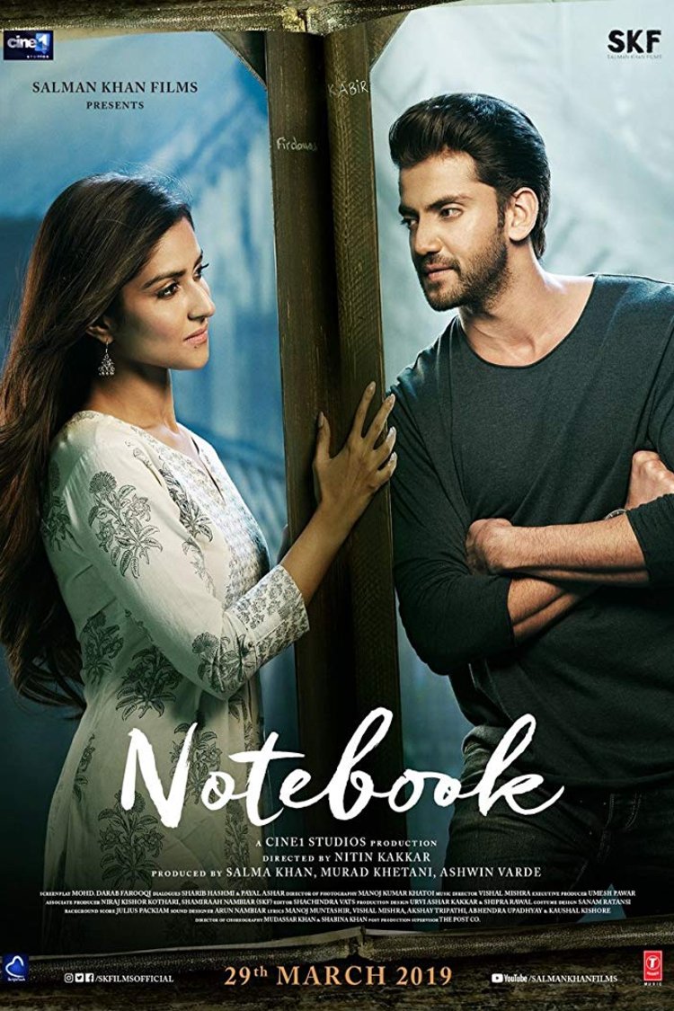 L'affiche originale du film Notebook en Hindi