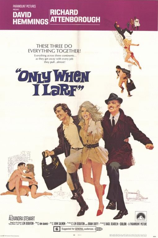 L'affiche du film Only When I Larf