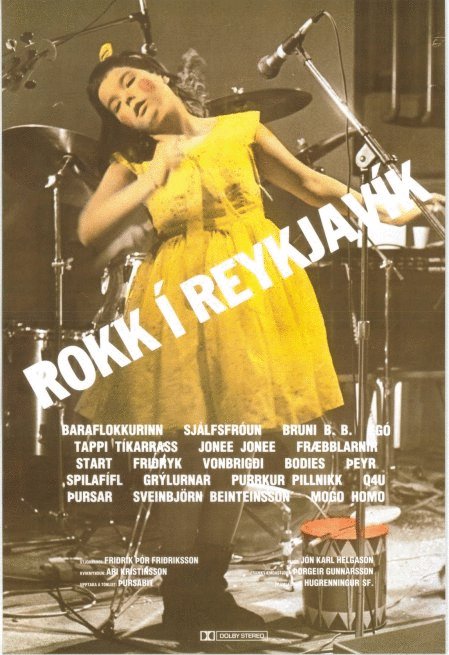 L'affiche du film Rock in Reykjavik