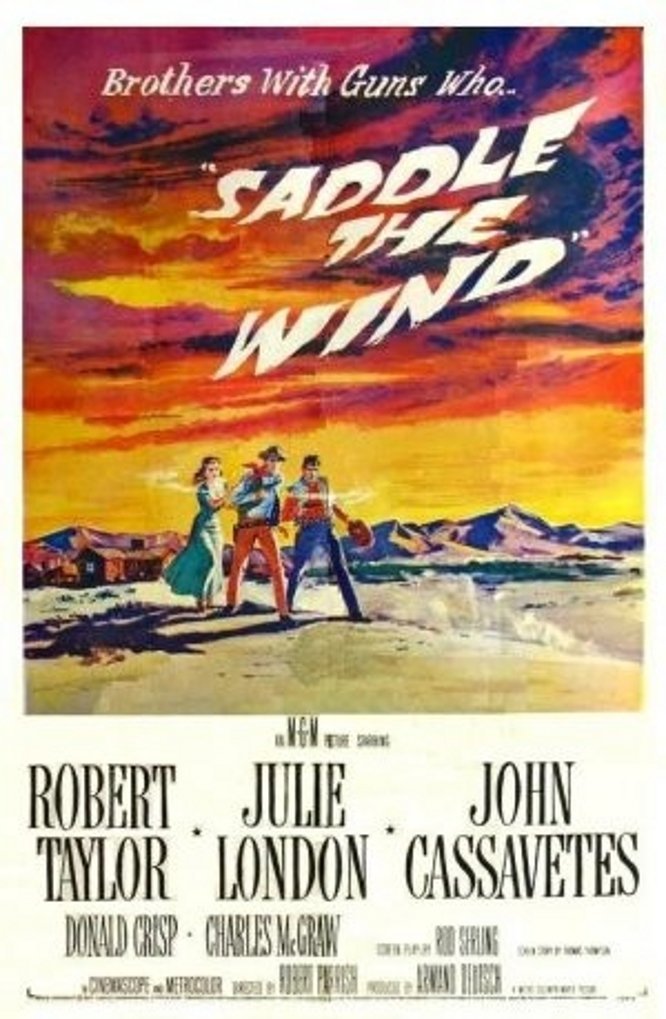 L'affiche du film Saddle the Wind