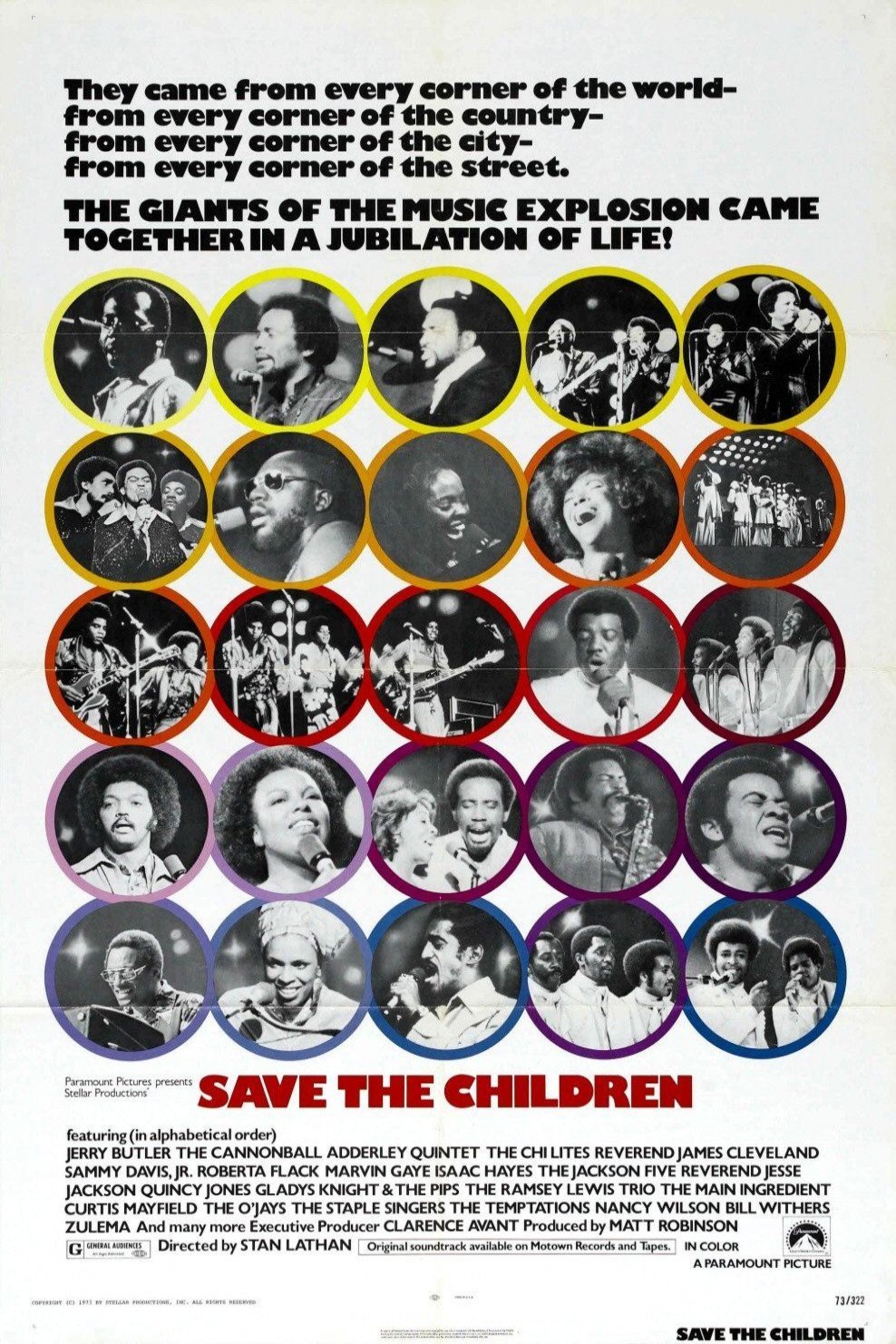 L'affiche du film Save the Children