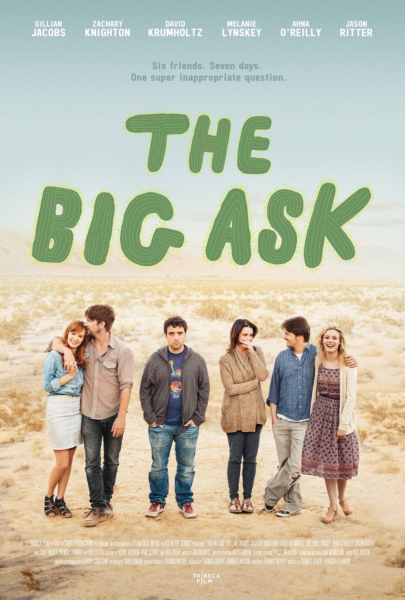 L'affiche du film The Big Ask