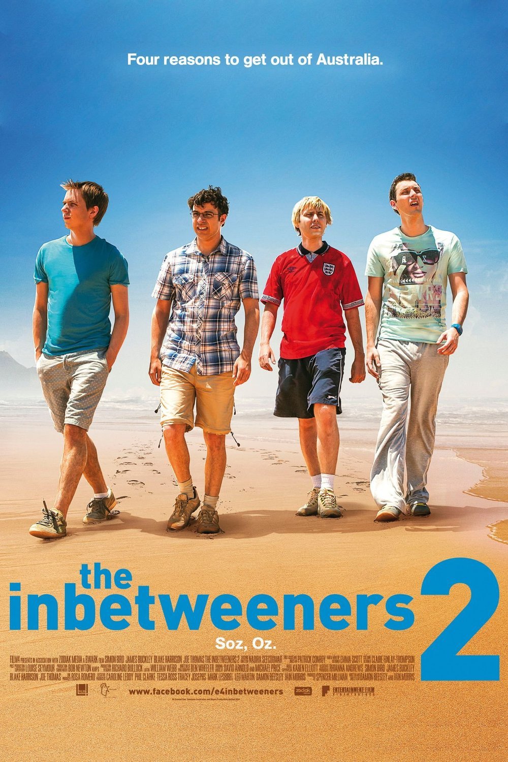 L'affiche du film The Inbetweeners 2