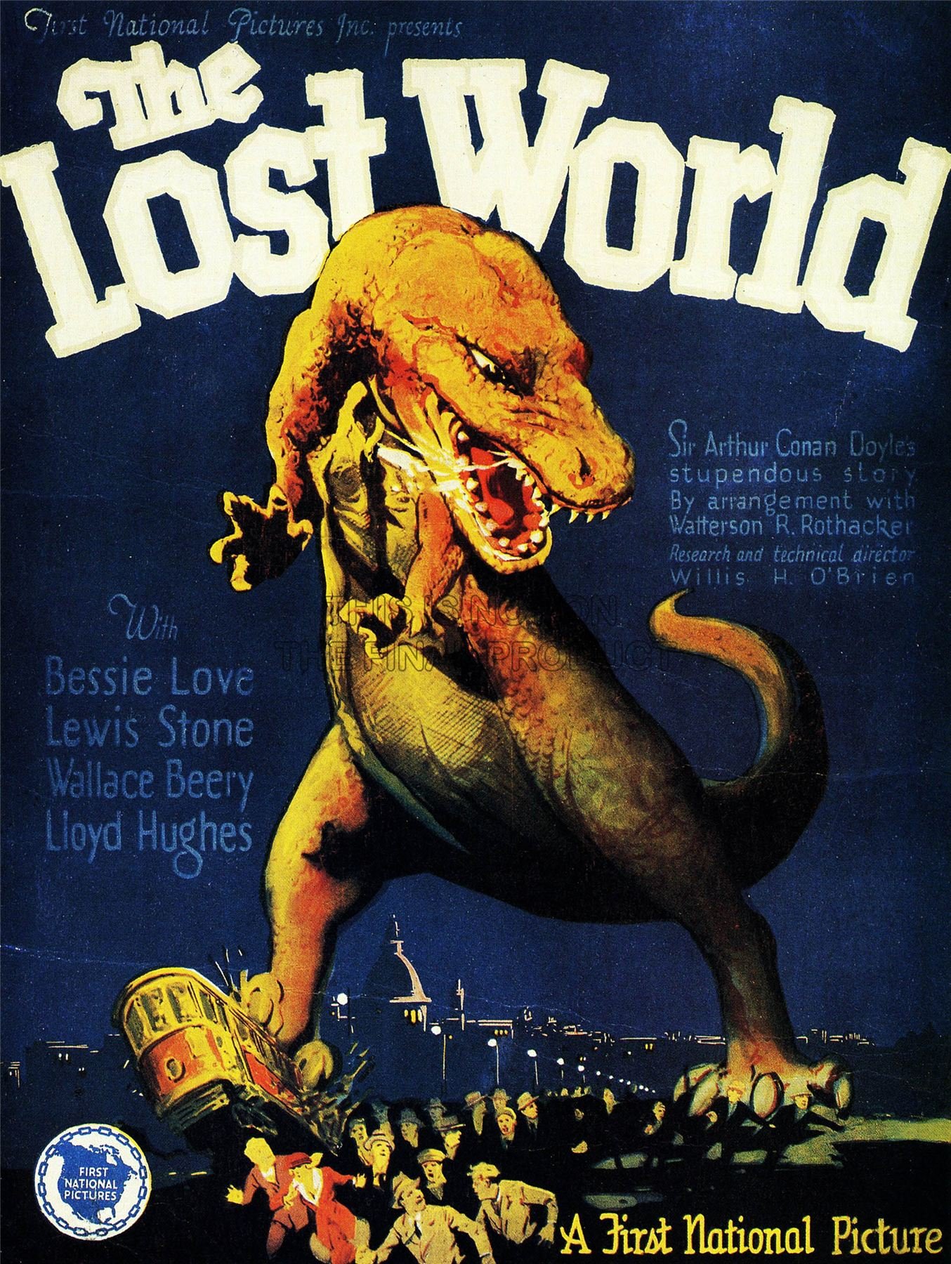 L'affiche du film The Lost World