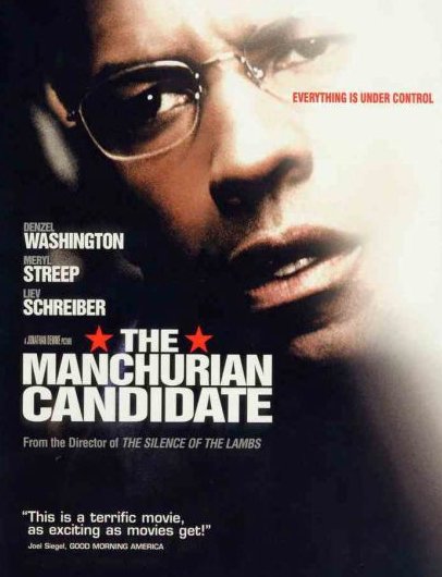 L'affiche du film Le Candidat Mandchou