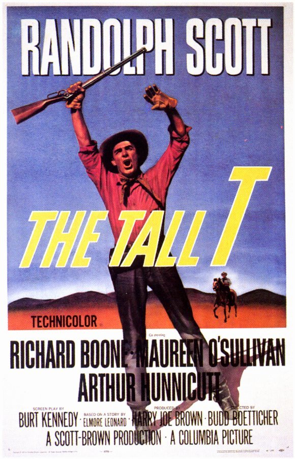 L'affiche du film The Tall T